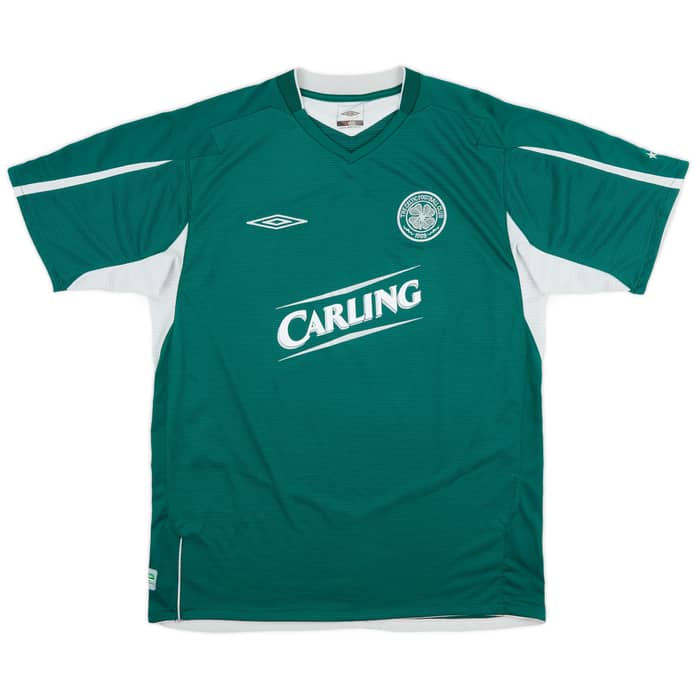 2004-05 Celtic Away Shirt Juninho #7 - 9/10 - (L)