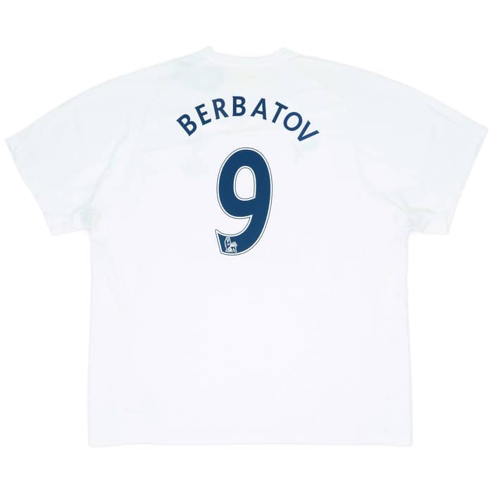 2007-08 Tottenham Home Shirt Berbatov #9 (3XL)
