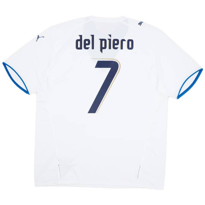 2006 Italy Away Shirt Del Piero #7 (XXL)