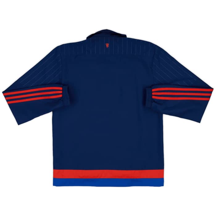 2015-16 Manchester United adidas Track Jacket - 9/10 - (XS)