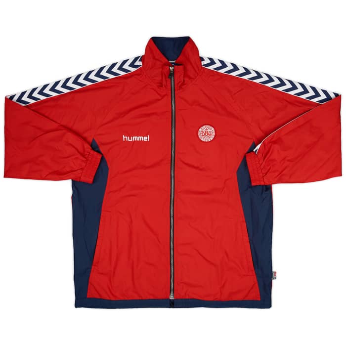 2002-03 Denmark Hummel Track Jacket - 8/10 - (XXL)