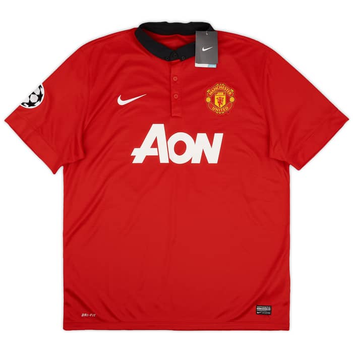 2013-14 Manchester United Home Shirt Rooney #10 (XL)