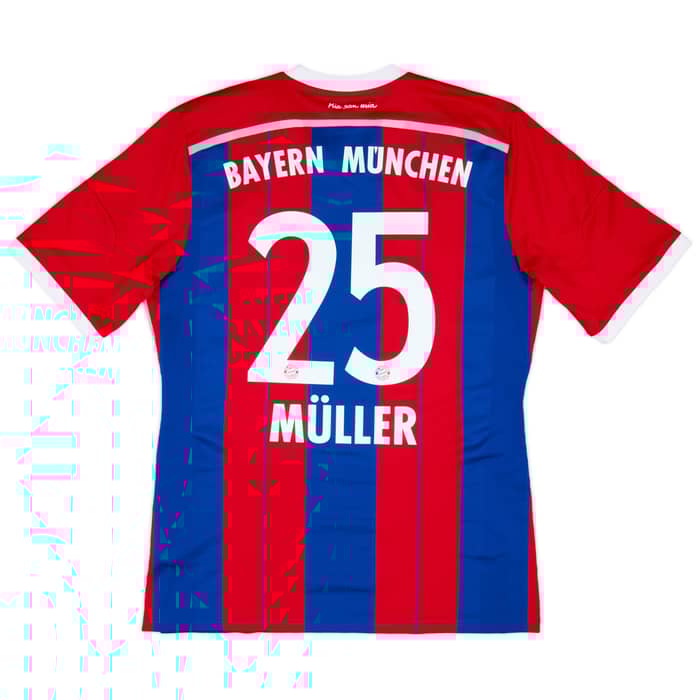 2014-15 Bayern Munich Home Shirt Muller #25