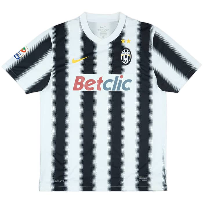 2011-12 Juventus Signed Home Shirt Del Piero #10 - 4/10 - (L)