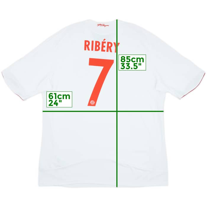 2008-09 Bayern Munich CL Shirt Ribery #7 - 8/10 - (XXL)