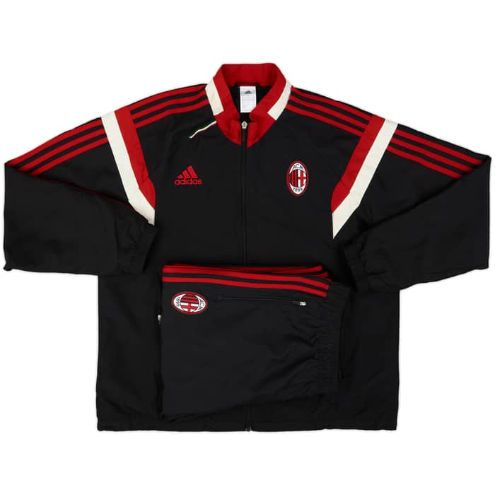 2014-15 AC Milan adidas Tracksuit - 10/10 - (XL)