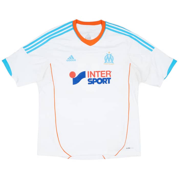 2012-13 Olympique Marseille Home Shirt Gignac #9 - 6/10 - (XL)