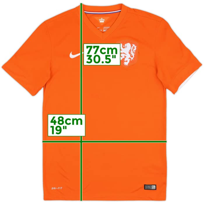 2014-15 Netherlands Home Shirt - 7/10 - (S)