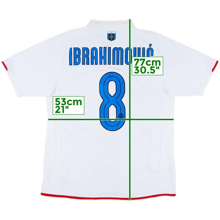2007-08 Inter Milan Centenary Away Shirt Ibrahimovic #10 - 8/10 - (L)