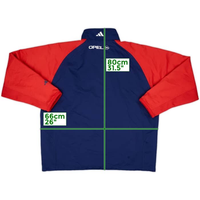 2002-03 Bayern Munich adidas Track Jacket - 8/10 - (L/XL)