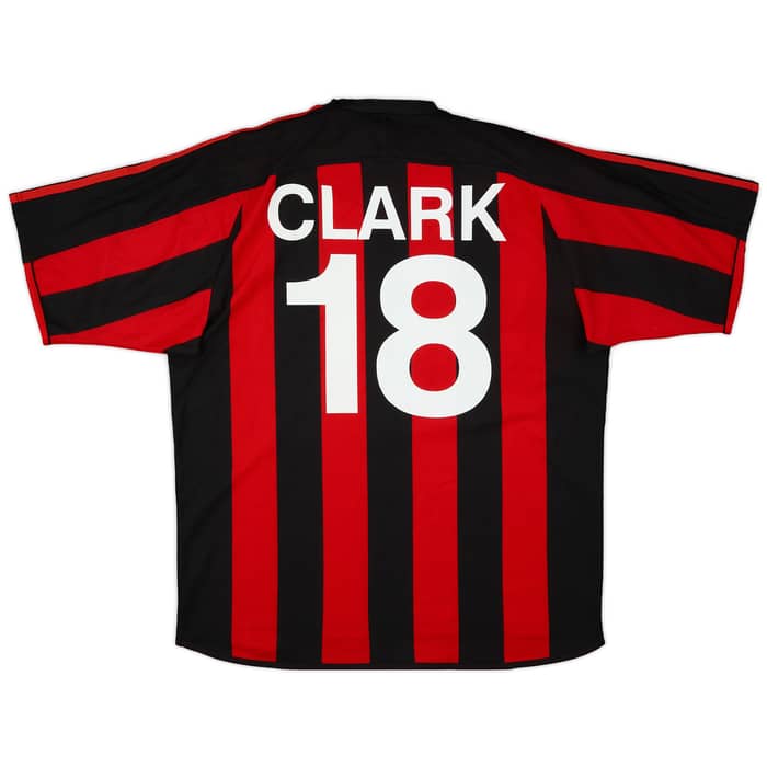 2003-04 AC Milan Player Issue Home Shirt Clark #18 - 5/10 - (L)