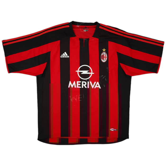 2003-04 AC Milan Player Issue Home Shirt Clark #18 - 5/10 - (L)