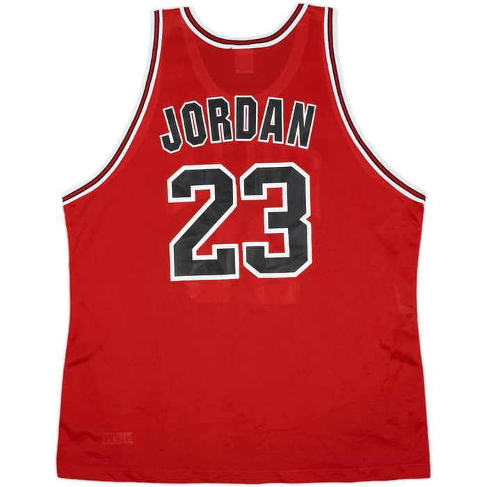 1995-98 Chicago Bulls Jordan #23 Champion Away Jersey - 6/10 - (XXL)