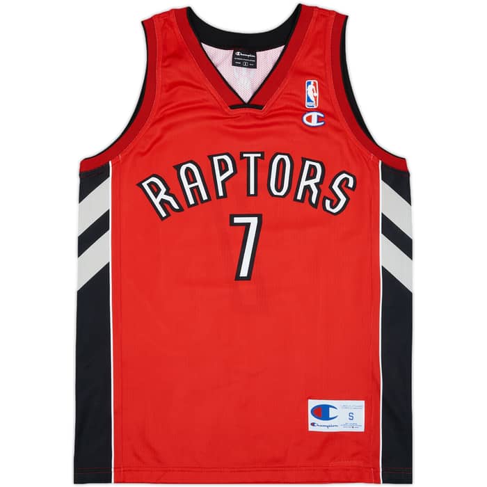 2006-10 Toronto Raptors Bargnani #7 Champion Away Jersey - 9/10 - (S)