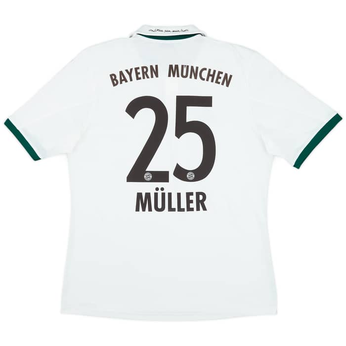 2013-14 Bayern Munich Away Shirt Muller #25