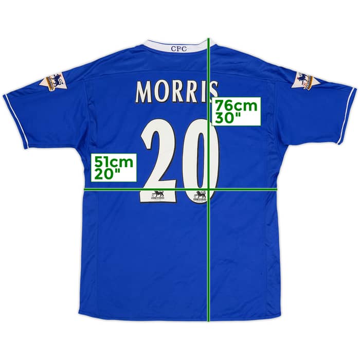 2003-05 Chelsea Home Shirt Morris #20 - 6/10 - (M)