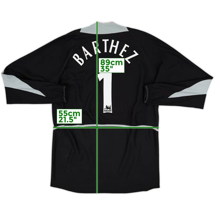 2002-04 Manchester United GK Shirt Barthez #1 - 6/10 - (XXL)