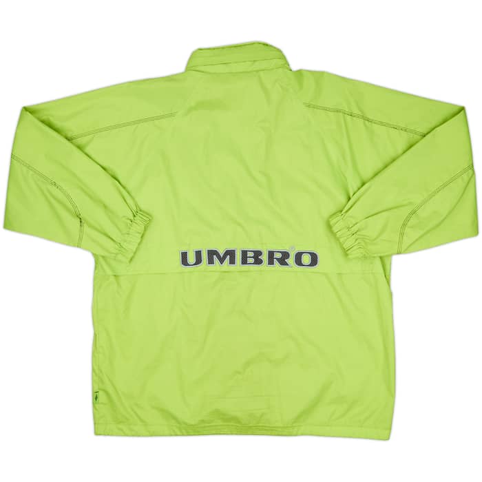 1998-99 Celtic Umbro Hooded Rain Jacket - 8/10 - (S)
