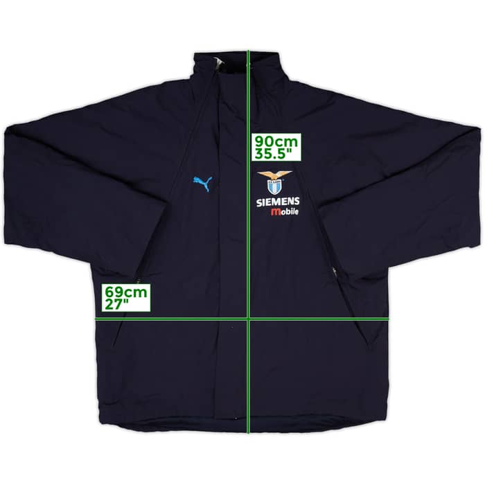 2001-02 Lazio Puma Padded Bench Coat - 7/10 - (L)