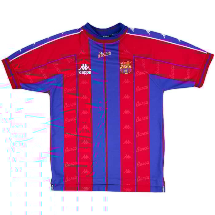 1997-98 Barcelona Home Shirt - 7/10 - (M)