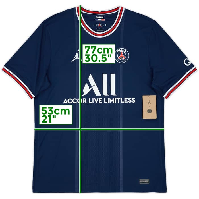 2021-22 Paris Saint-Germain Home Shirt Sergio Ramos #4 (L)