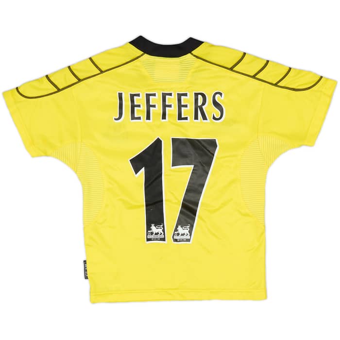 1999-00 Everton Away Full Kit Jeffers #17 - 8/10 - (5-6 Years)