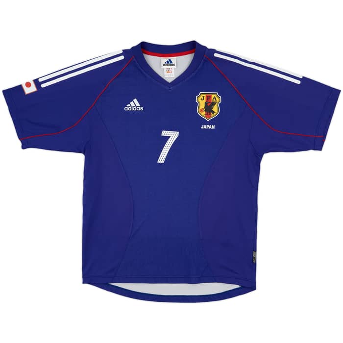 2002-04 Japan Home Shirt Nakata #7 - 10/10 - (M)
