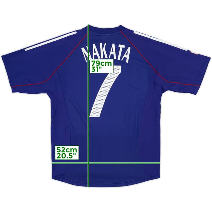 2002-04 Japan Home Shirt Nakata #7 - 10/10 - (M)