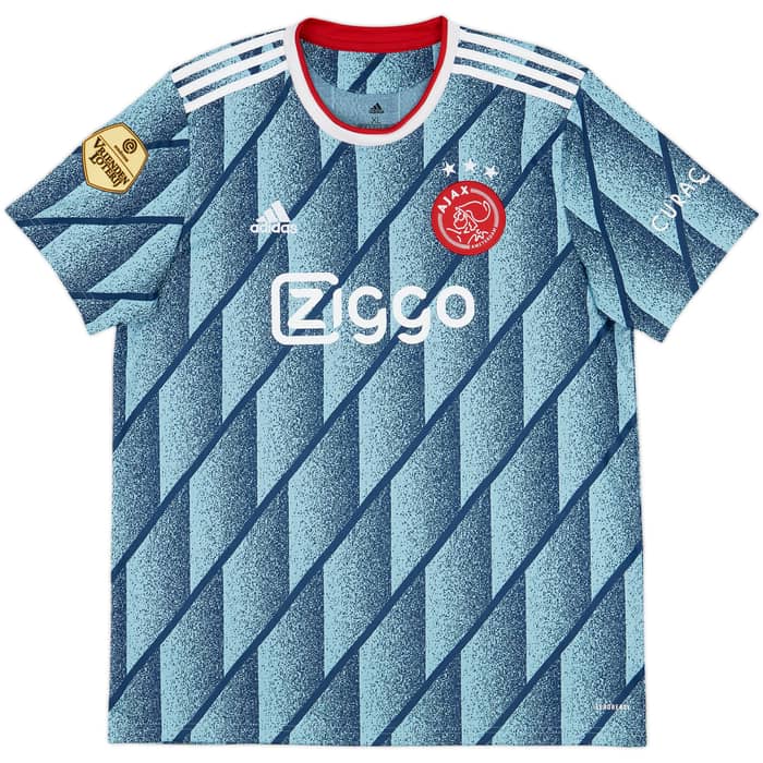 2020-21 Ajax Away Shirt Gravenberch #8 - 8/10 - (XL)