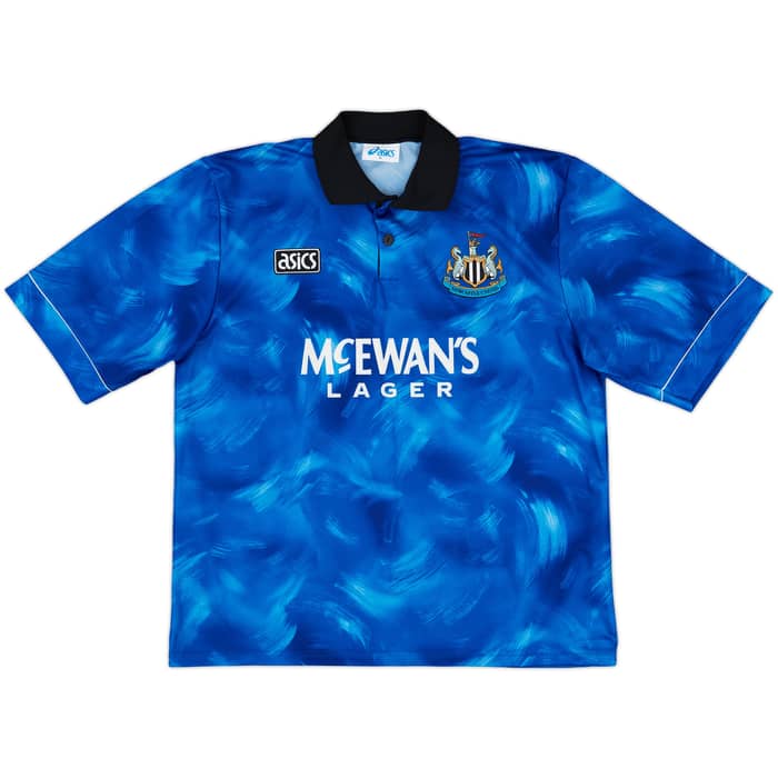 1993-95 Newcastle Away Shirt Cole #9 - 10/10 - (XL)