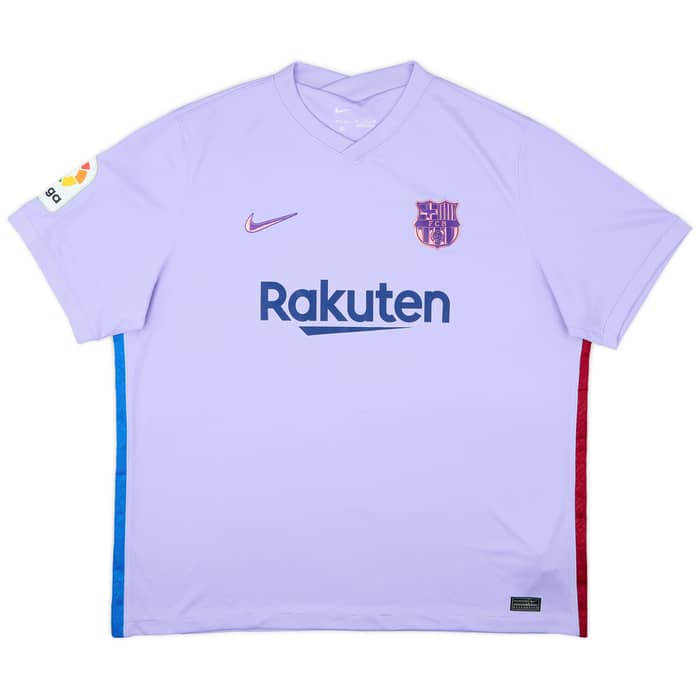 2021-22 Barcelona Away Shirt - 8/10 - (XXL)