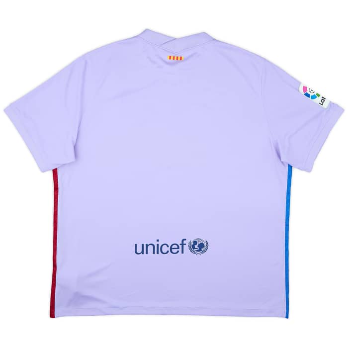 2021-22 Barcelona Away Shirt - 8/10 - (XXL)