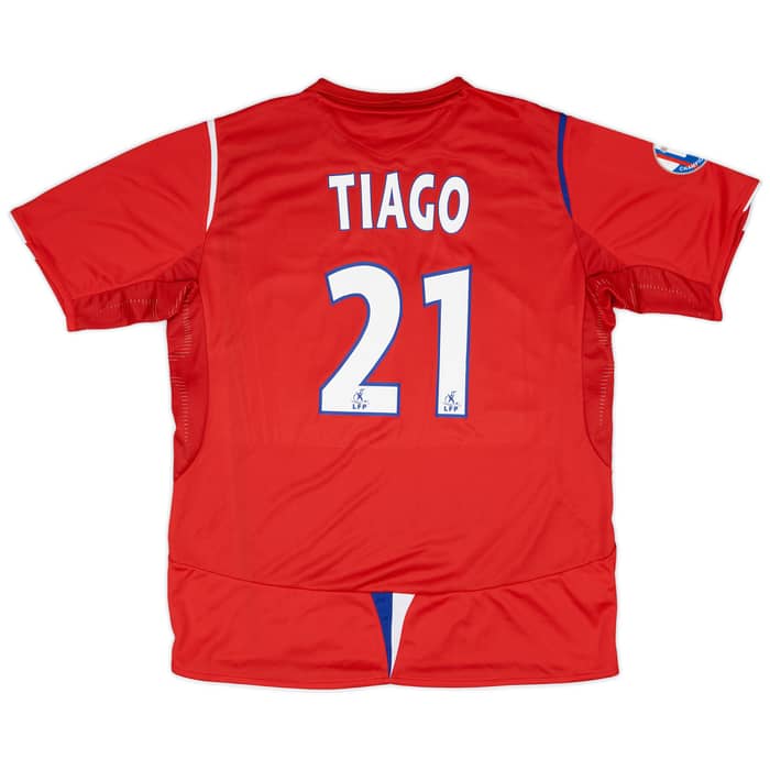 2006-07 Lyon Away Shirt Tiago #21 - 6/10 - (XL)
