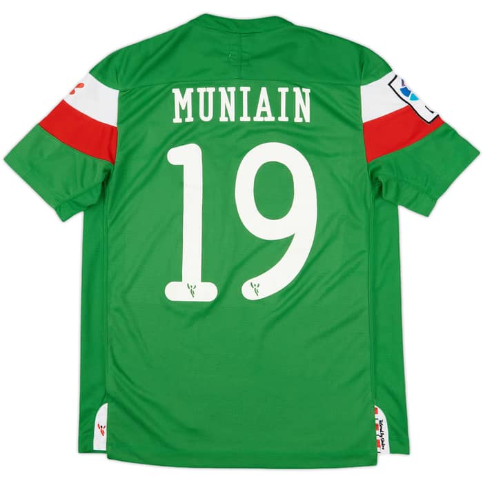 2011-12 Atheltic Bilbao Away Shirt Muniain #19 - 7/10 - (L)