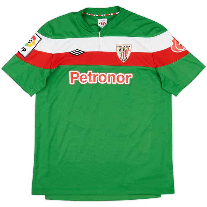 2011-12 Atheltic Bilbao Away Shirt Muniain #19 - 7/10 - (L)