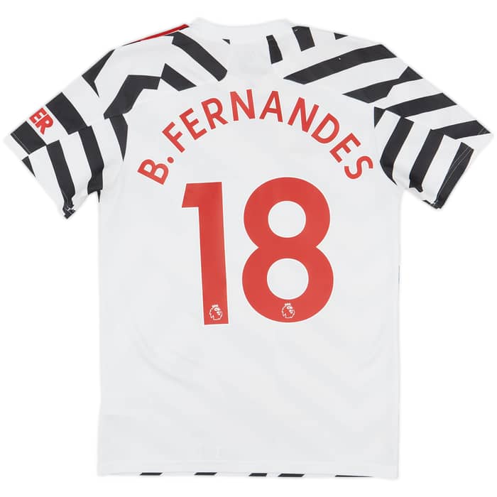 2020-21 Manchester United Third Shirt B.Fernandes #18 - 9/10 - (S)