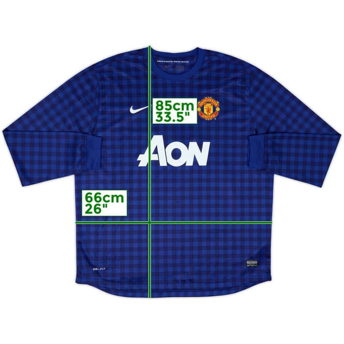 2012-13 Manchester United GK Shirt De Gea #1 - 8/10 - (XXL)