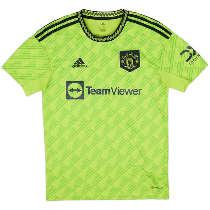2022-23 Manchester United Third Shirt & Shorts Eriksen #14 - 8/10 - (S)
