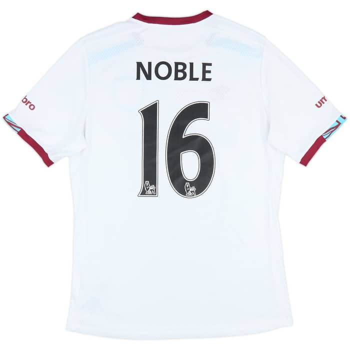 2016-17 West Ham Away Shirt Noble #16 - 6/10 - (L)