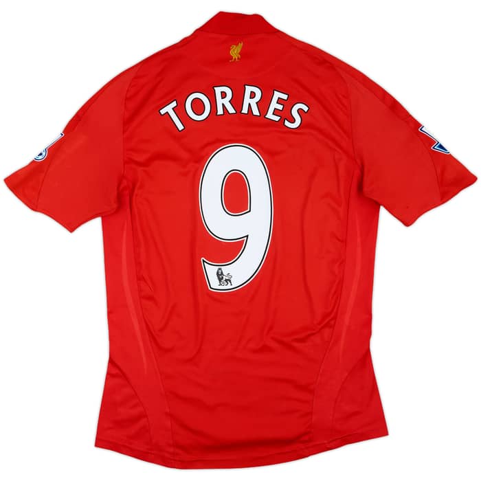 2008-10 Liverpool Home Shirt Torres #9 - 6/10 - (S)