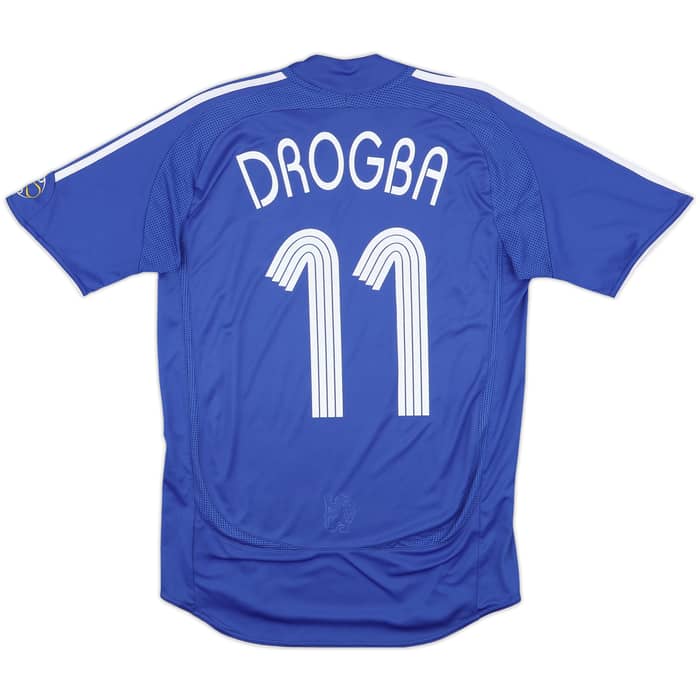 2006-08 Chelsea Home Shirt Drogba #11 - 7/10 - (S)