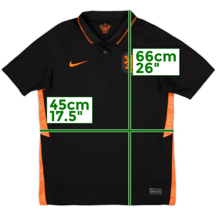 2020-22 Netherlands Away Shirt - 9/10 - (15-16 Years)