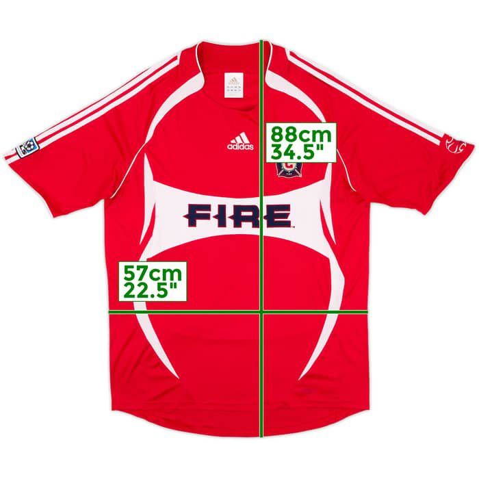 2006-07 Chicago Fire Home Shirt - 9/10 - (XL)