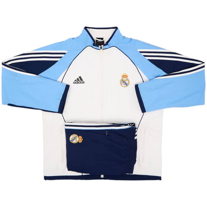 2005-06 Real Madrid adidas Tracksuit - 6/10 - (L)