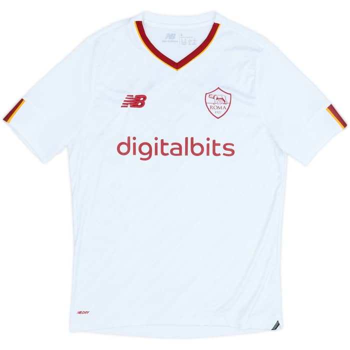 2022-23 Roma Away Shirt - 8/10 - (S)
