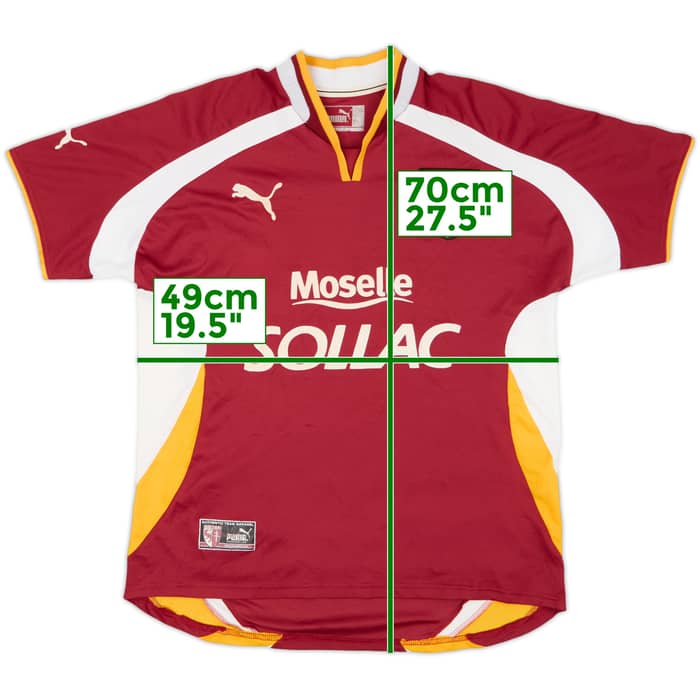 2001-02 Metz Home Shirt - 7/10 - (M)
