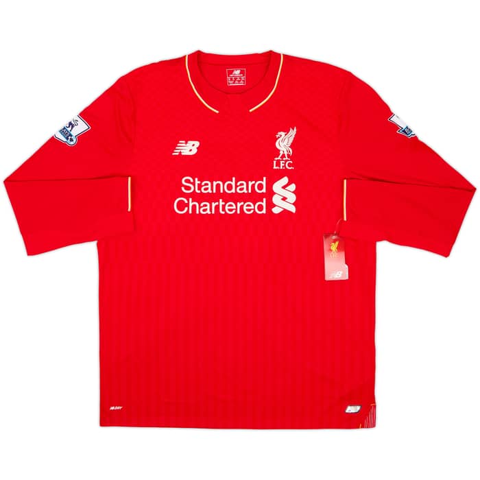 2015-16 Liverpool Home L/S Full Kit Ings #28 (XL)
