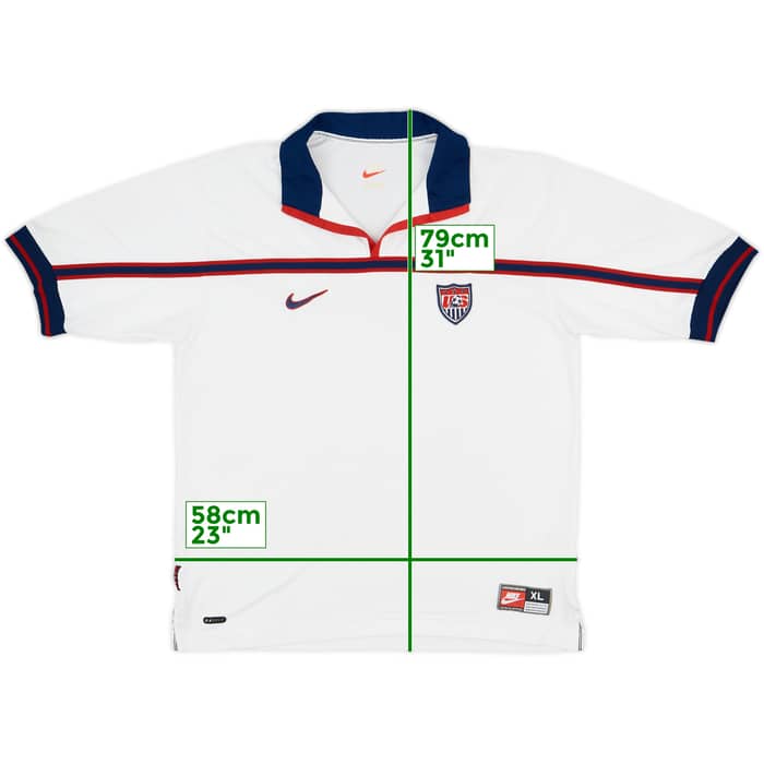 1998-99 USA Home Shirt - 6/10 - (XL)