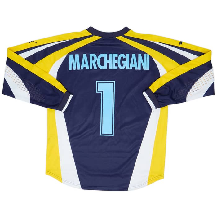 1999-00 Lazio GK Shirt Marchegiani #1 - 7/10 - (M)