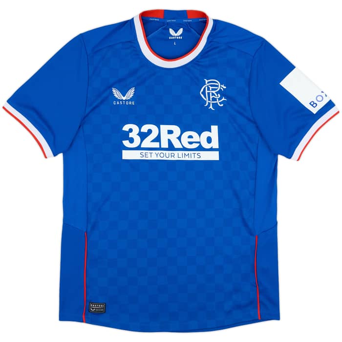 2022-23 Rangers Home Shirt - 10/10 - (L)